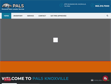 Tablet Screenshot of palsknoxville.com